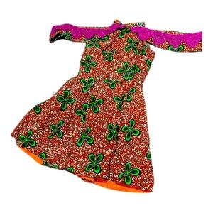 Funky draped sleeve dress